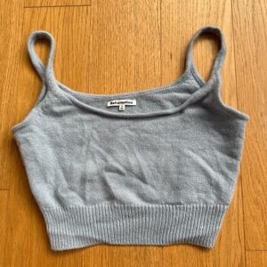 Reformation Blue Tank Top